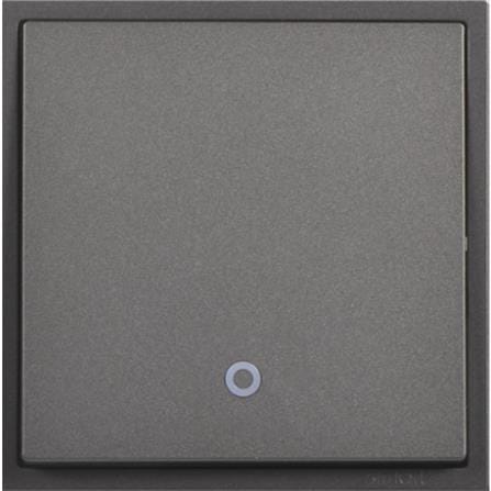 SIMON32A 1G1W DP SWITCH LED H703223 BLACK