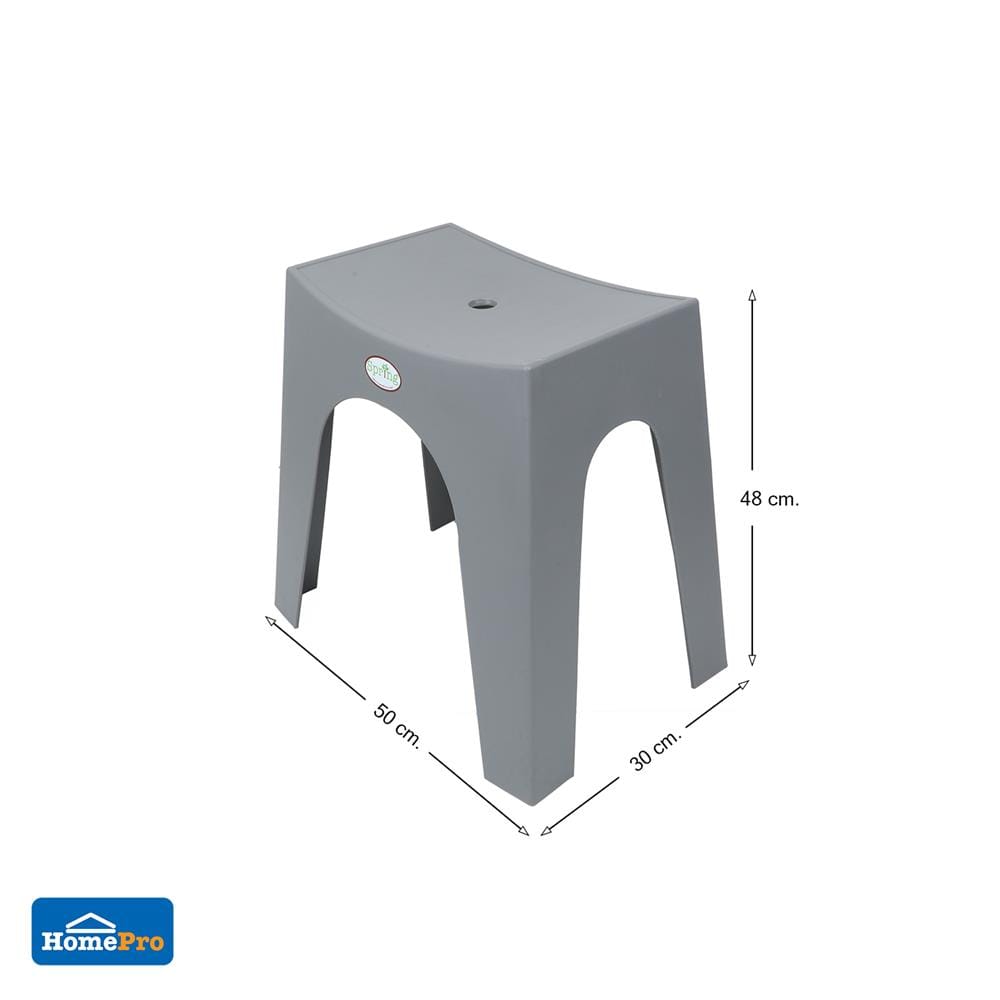 SPRING PLASTIC CHAIR MILAR GRAY