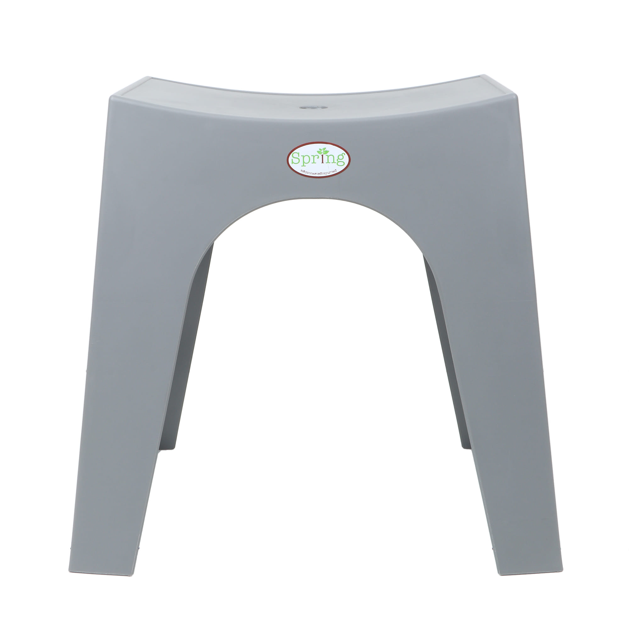 SPRING PLASTIC CHAIR MILAR GRAY