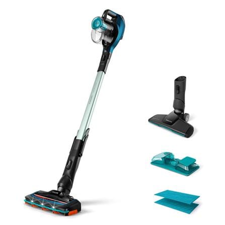 PHILIPS STICK VACUUM + MOP FC6728/01 0.4L RUNTIME 50 MINUTES