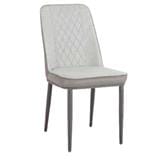 DINING CHAIR FUR GREY