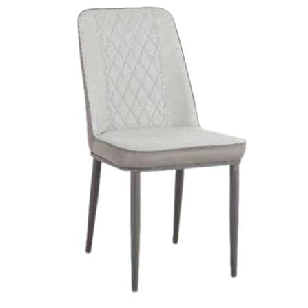 DINING CHAIR FUR GREY