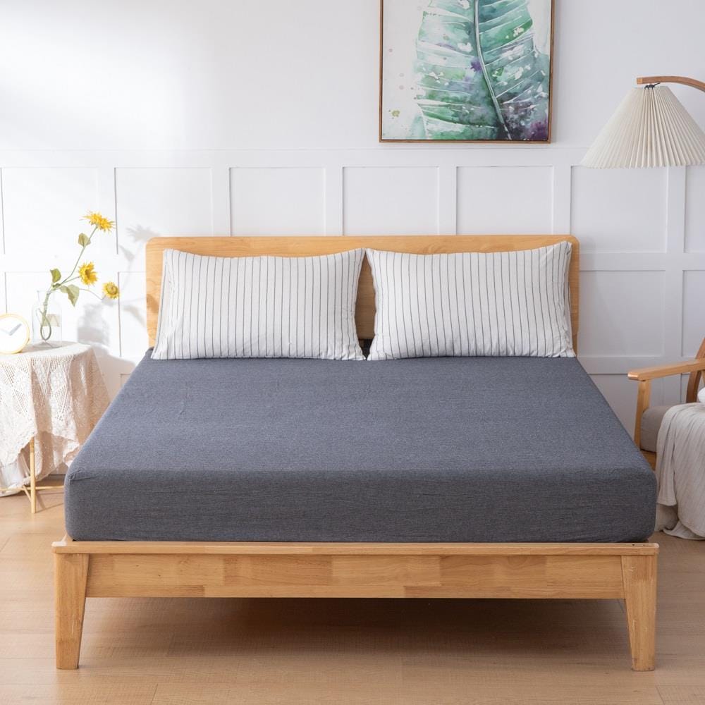HLS BEDSHEET JAPANESE STYLE COTTON SUPER SINGLE WHITE