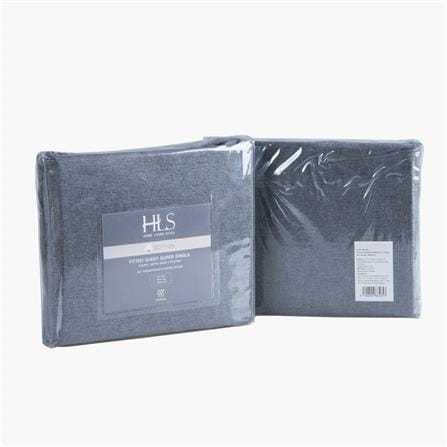 HLS BEDSHEET JAPANESE STYLE COTTON SUPER SINGLE WHITE