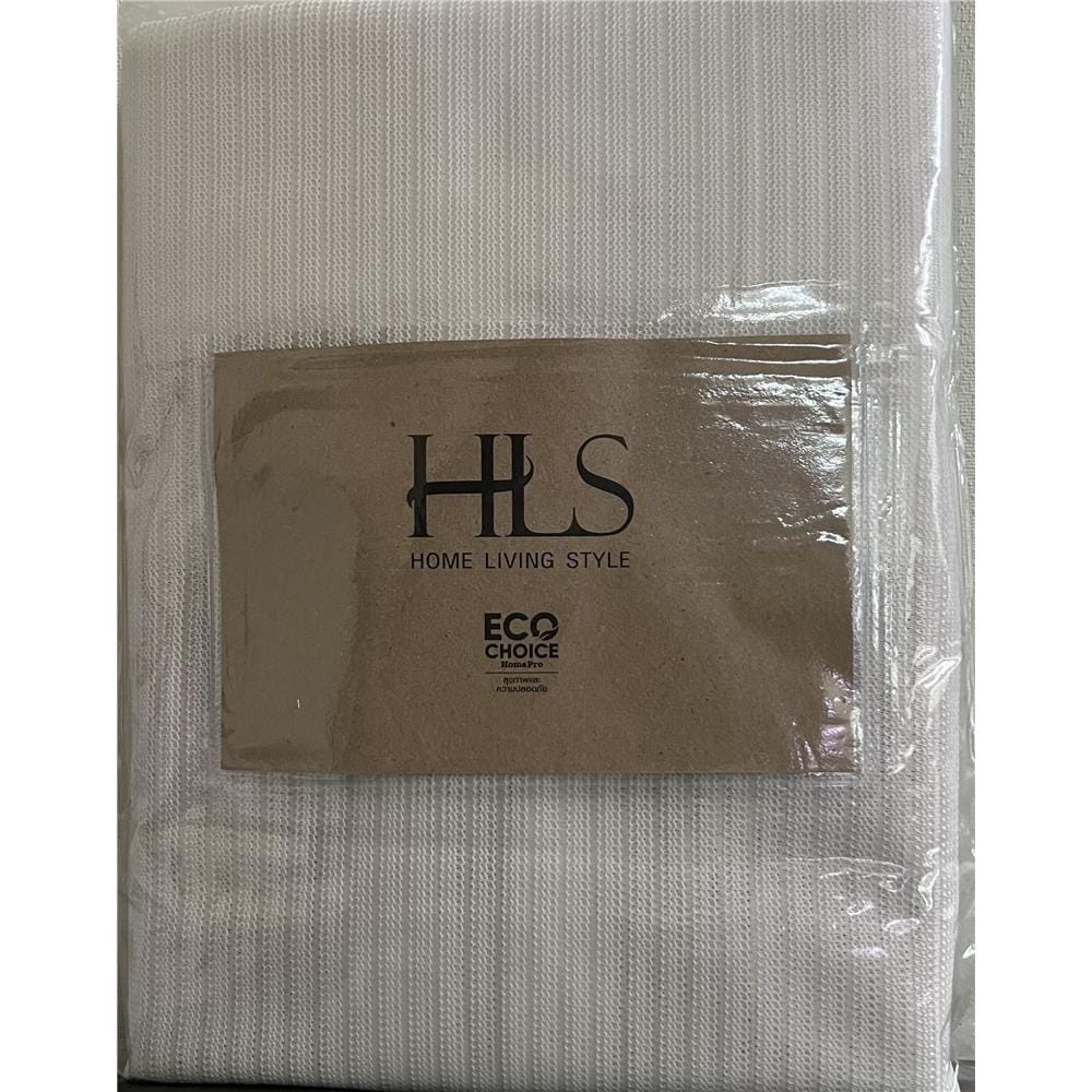 HLS SHEER CURTAIN HIDDEN TAP HOLMA 140X280CM WHITE