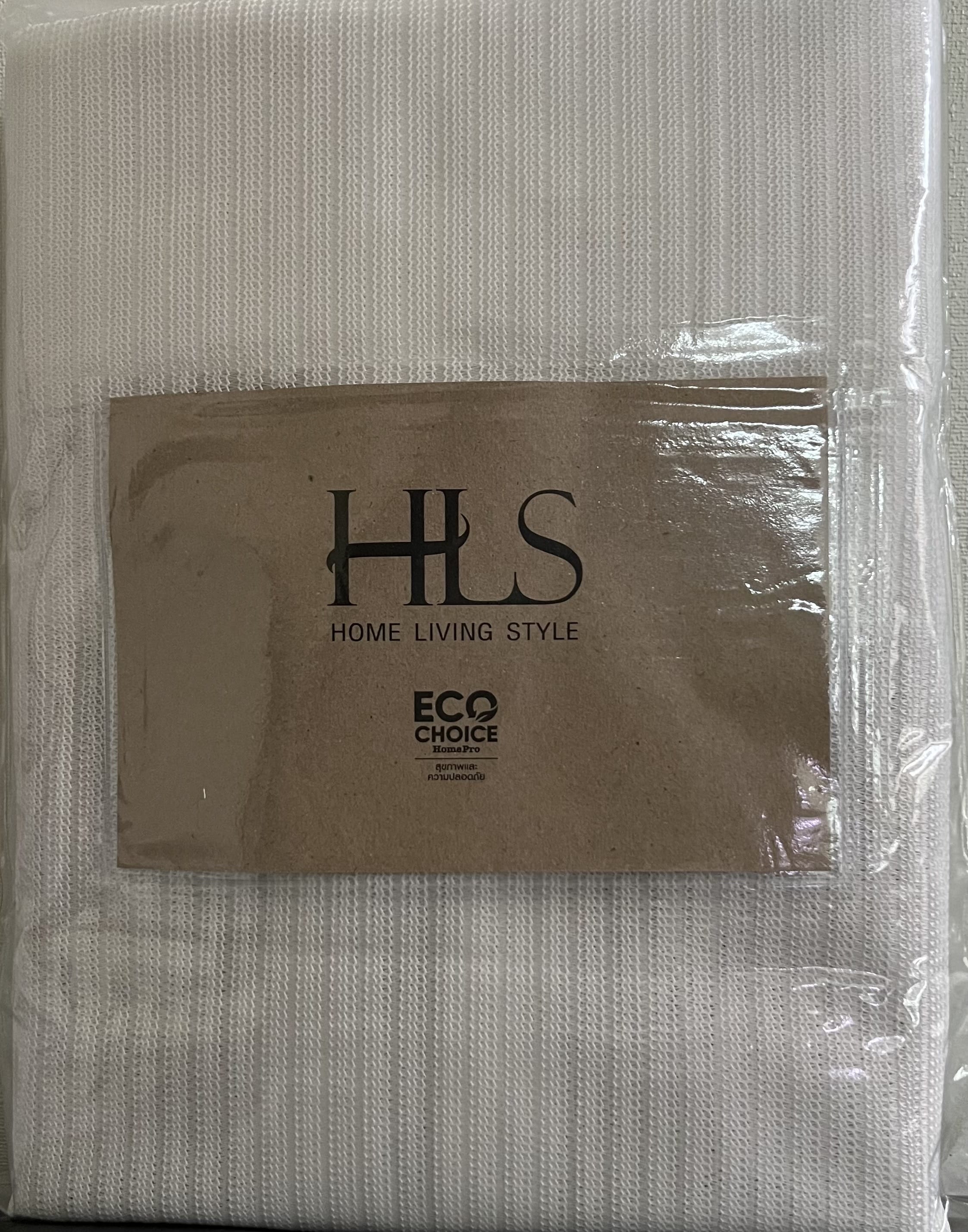 HLS SHEER CURTAIN HIDDEN TAP HOLMA 140X280CM WHITE