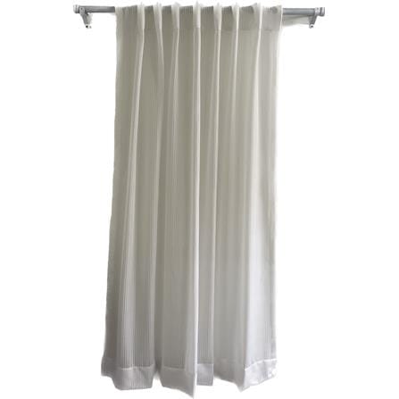 HLS SHEER CURTAIN HIDDEN TAP HOLMA 140X280CM WHITE