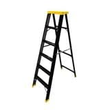 A-FRAME LADDER SANKI 6-STEP BLACK-YELLOW