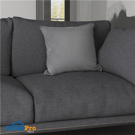 HLS CUSHION PINKU 18X18" GRAY