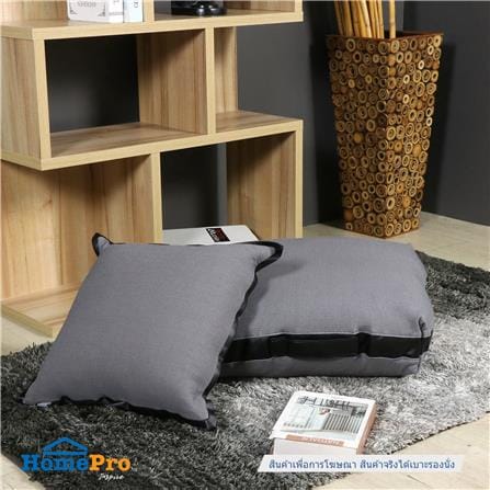 HLS CHAIRPAD RUSTIC 20X20 GREY