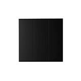 16A 3 GANG 2 WAY SWITCH 721032 SIMON BLACK