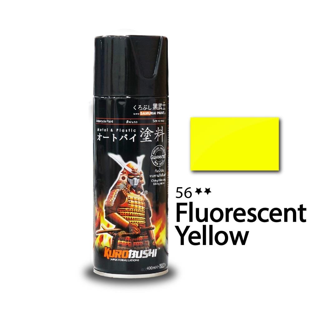 SAMURAI PAINT FLUORESCENT YELLOW #56
