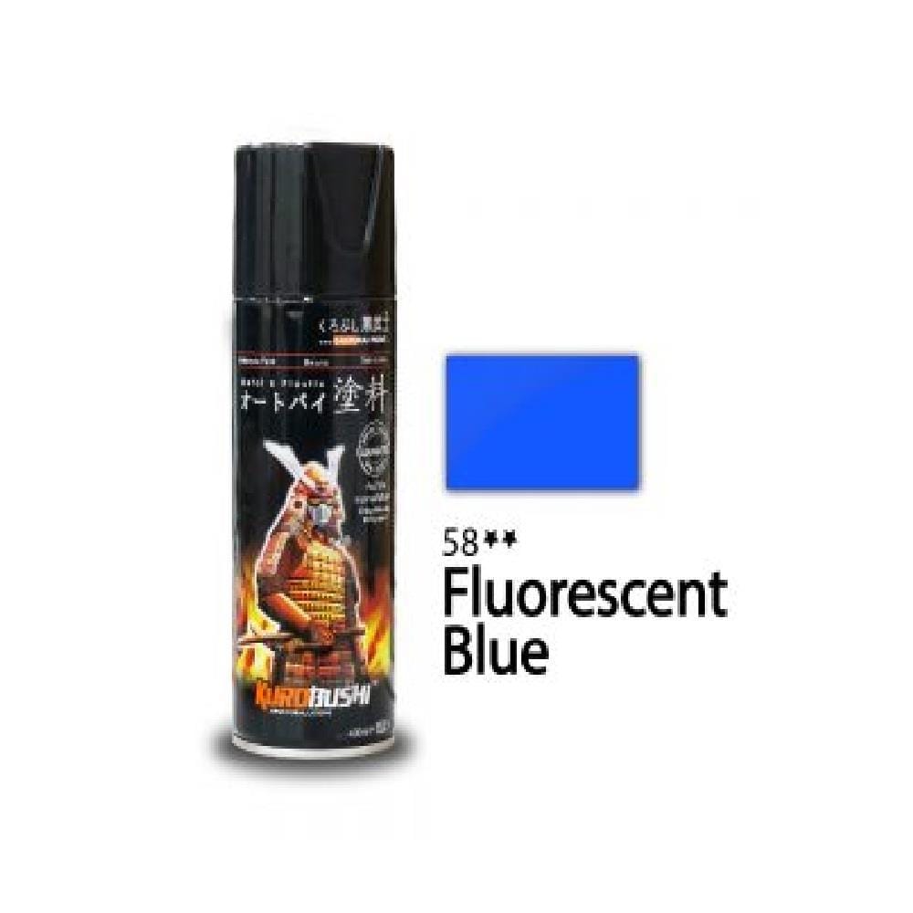 SAMURAI PAINT FLUORESCENT BLUE #58