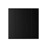 16A 4 GANG 2-WAY SWITCH 721042 BLACK SIMON