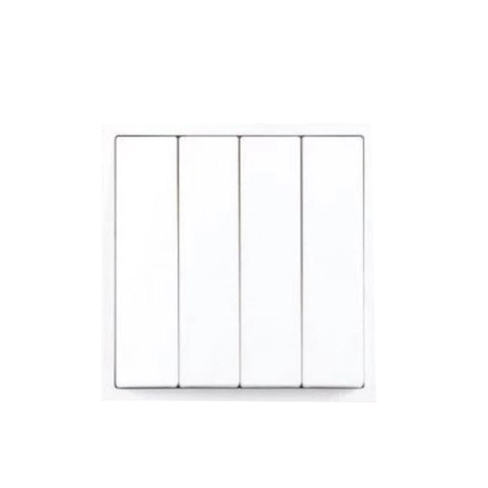16A 4 GANG 2 WAY SWITCH 721042 WHITE SIMON
