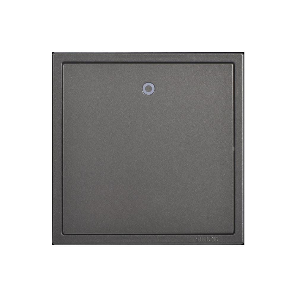 16A 1 GANG 1 WAY WITH LED H701013 BLACK SIMON