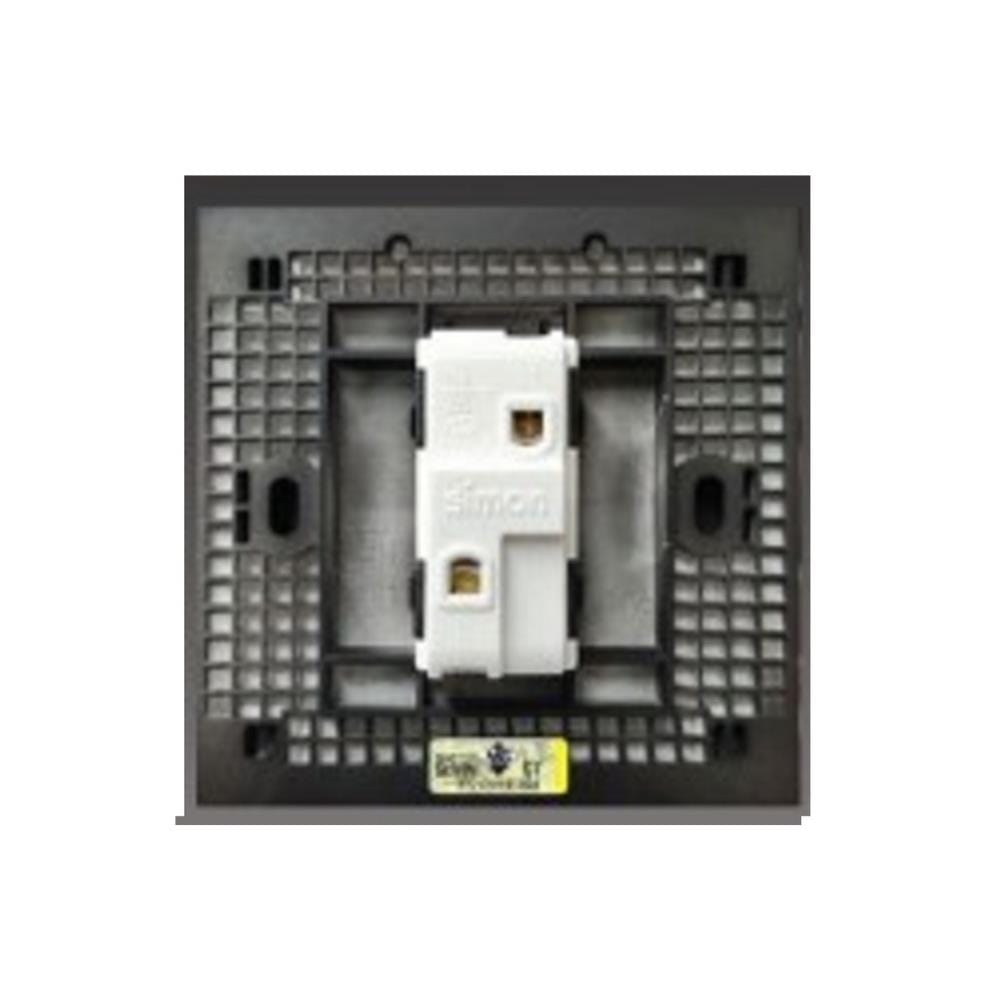 16A 1 GANG 1 WAY WITH LED H701013 BLACK SIMON