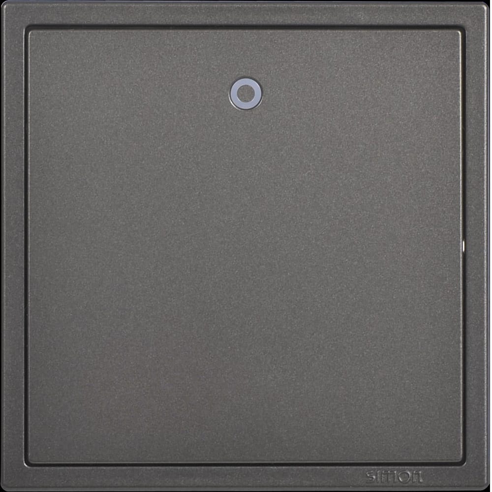 16A 1 GANG 1 WAY WITH LED H701013 BLACK SIMON