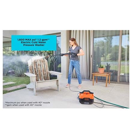 HIGH PRESSURE CLEANER BLACK & DECKER BEPW1600H-XD 1300W/110BAR