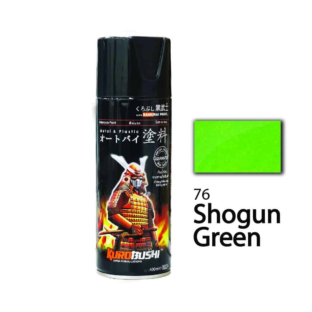 SAMURAI PAINT METALLIC SHOGUN GREEN #76
