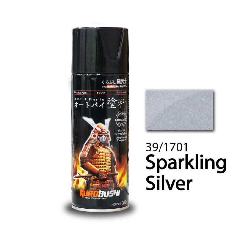 SAMURAI PAINT METALLIC SPARKLING SILVER #39
