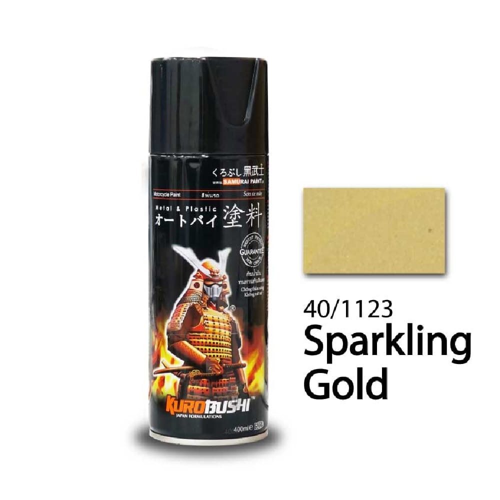 SAMURAI PAINT METALLIC SPARKLING GOLD #40