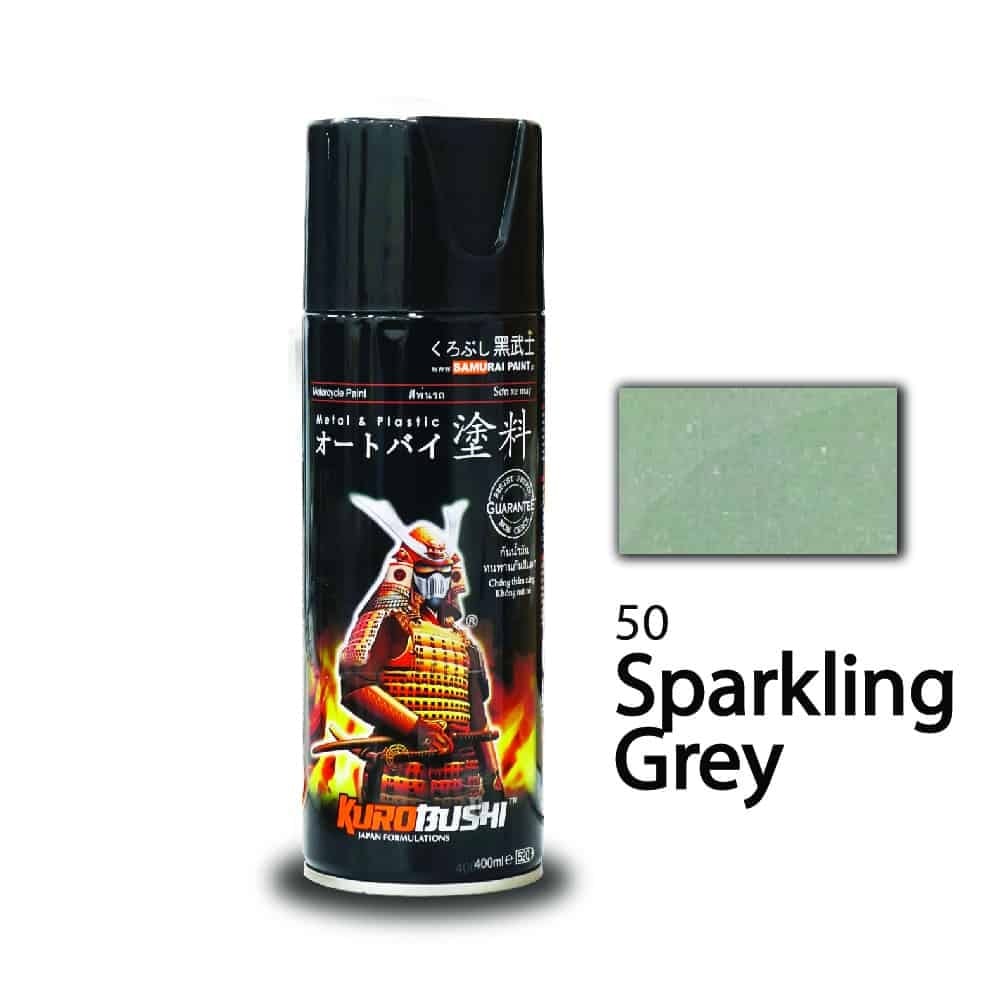 SAMURAI PAINT METALLIC SPARKLING GREY #50