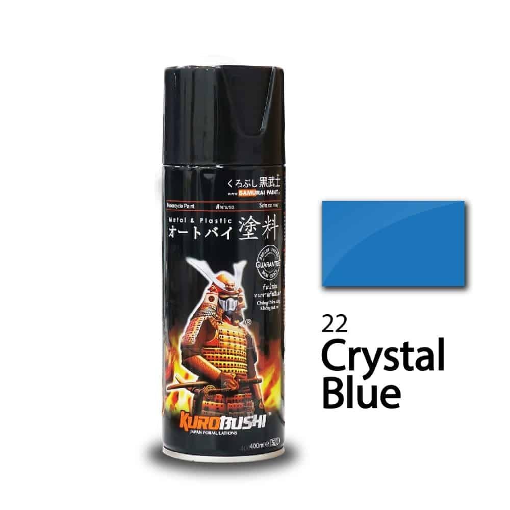 SAMURAI PAINT STANDARD CRYSTAL BLUE #22
