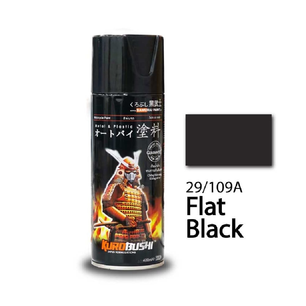 SAMURAI PAINT STANDARD FLAT BLACK #29
