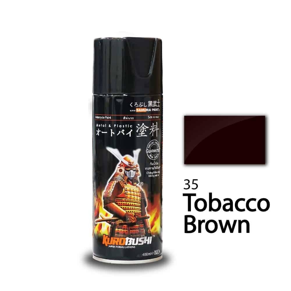 SAMURAI PAINT STANDARD TOBACCO BROWN #35