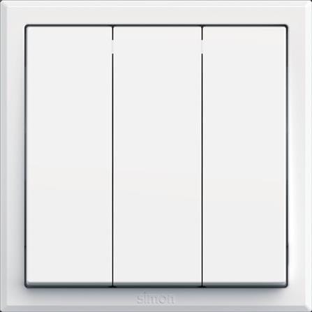 10A 3 GANG 2-WAY SWITCH 301032B WHITE SIMON