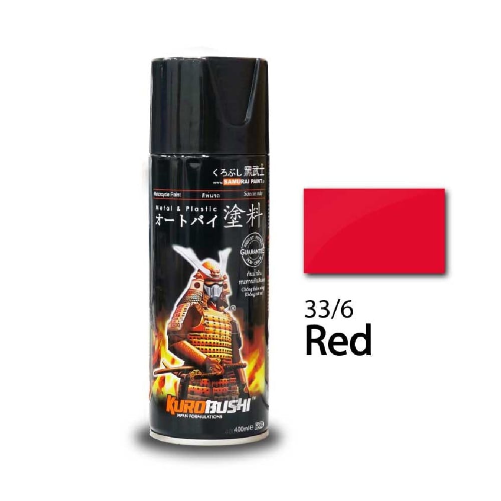 SAMURAI PAINT STANDARD RED #33