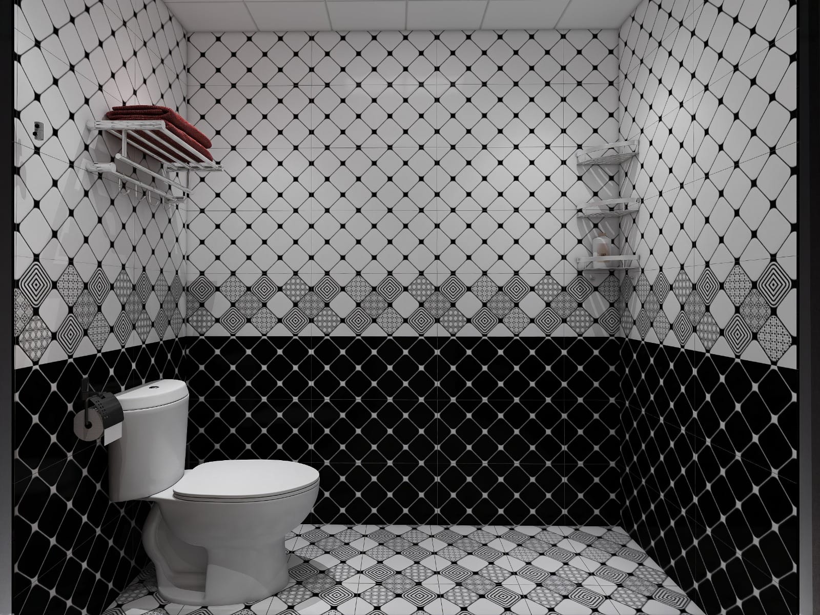 CITIGRES WALLTILE 30X60CM WHITE NET GRADE A 1.44M2