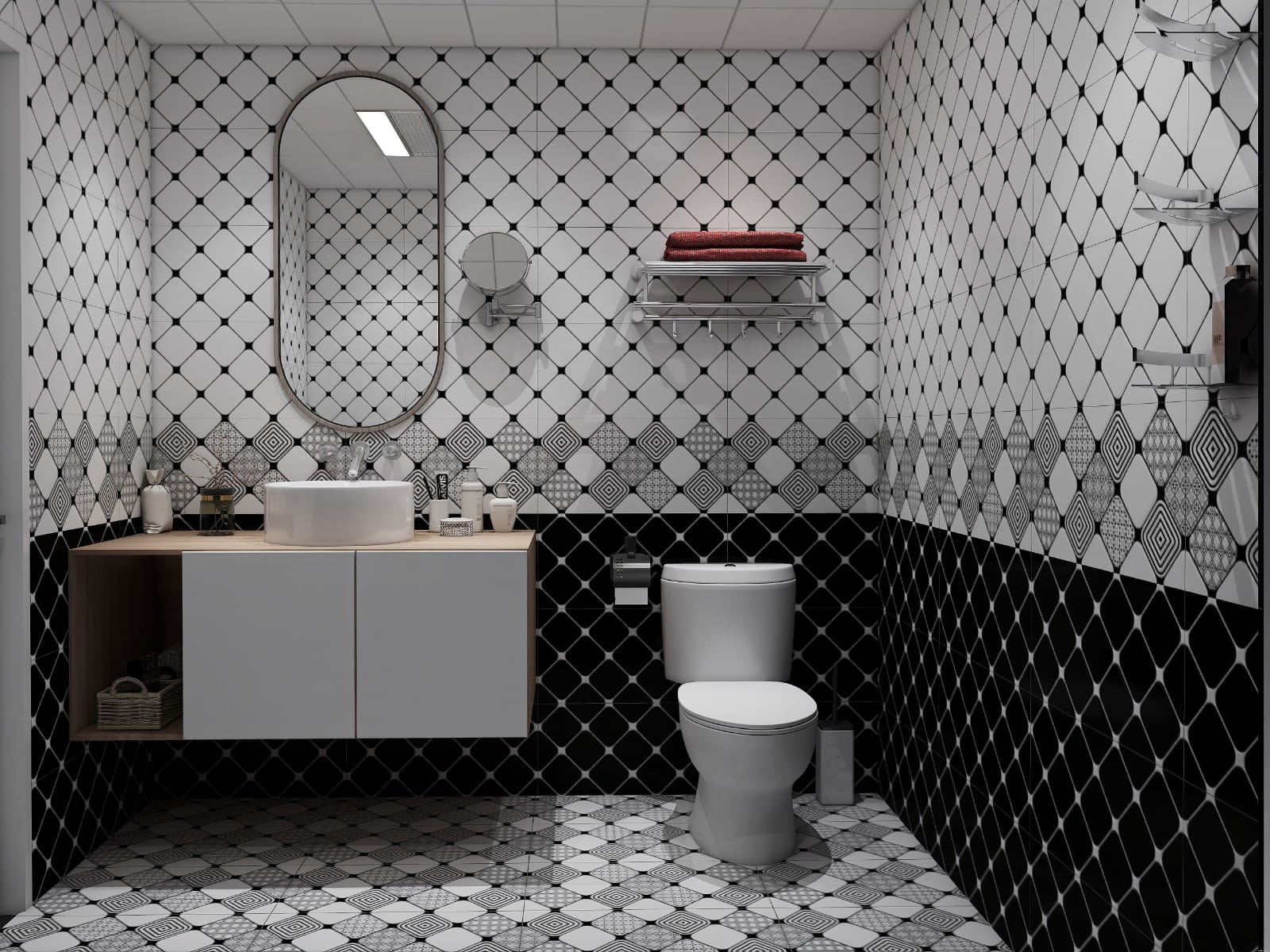 CITIGRES WALLTILE 30X60CM WHITE NET GRADE A 1.44M2
