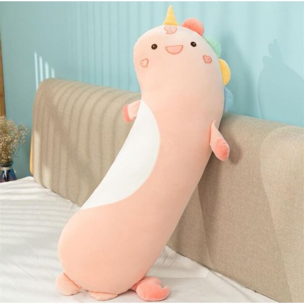 HLS PLUSH CUSHION UNICORN 80CM PINK