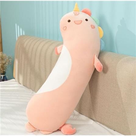 HLS PLUSH CUSHION UNICORN 80CM PINK
