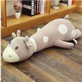 HLS PLUSH CUSHION GIRRAFE 80CM GRAY