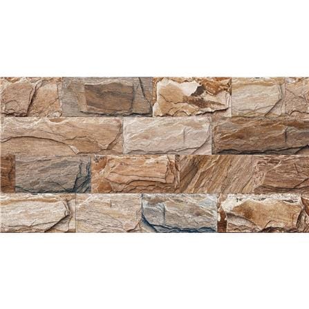 CITIGRES WALLTILE 30X60CM BRICK STONE BROWN GRADE A 1.44M2