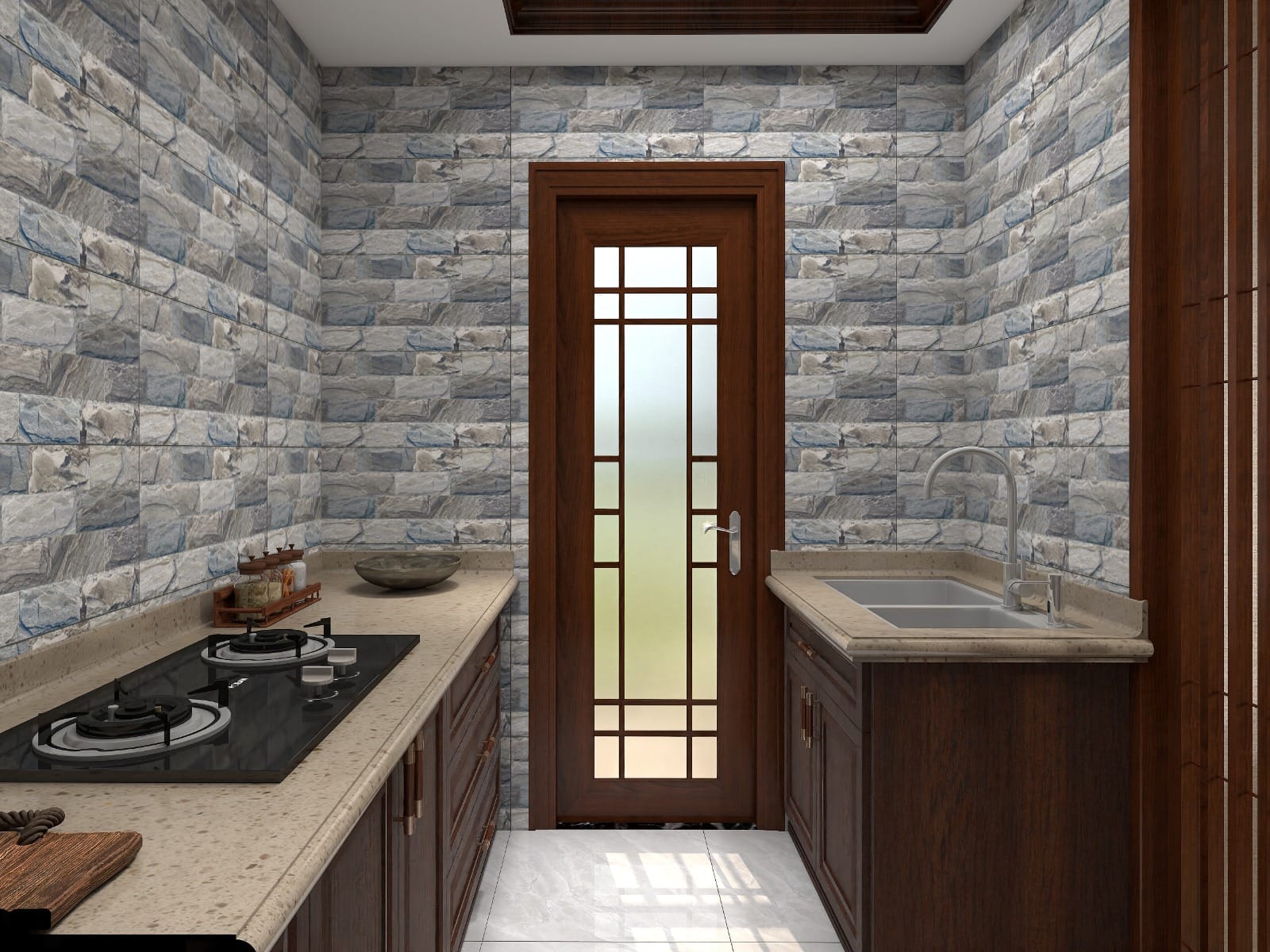 CITIGRES WALLTILE 30X60CM BRICK STONE GREY GRADE A 1.44M2