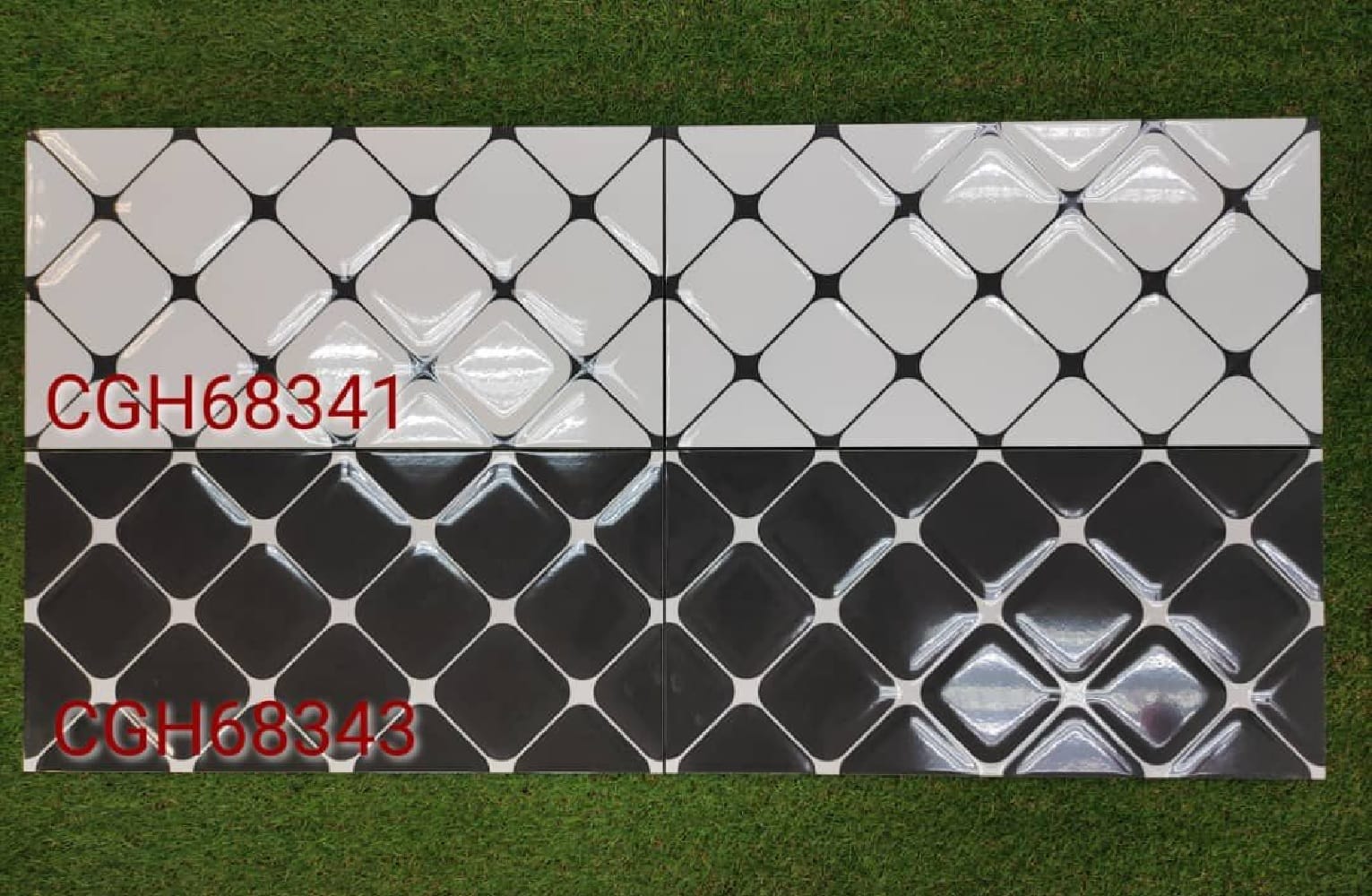 CITIGRES WALLTILE 30X60 BLACK NET GRADE A 1.44M2