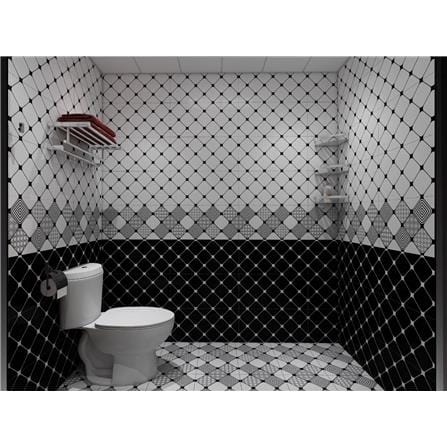CITIGRES WALLTILE 30X60 BLACK NET GRADE A 1.44M2