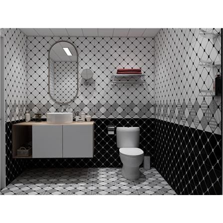 CITIGRES WALLTILE 30X60 BLACK NET GRADE A 1.44M2