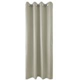 HOME LIVING STYLE DIM OUT CURTAIN EYELET LILY UV 140X220CM LIGHT BROWN