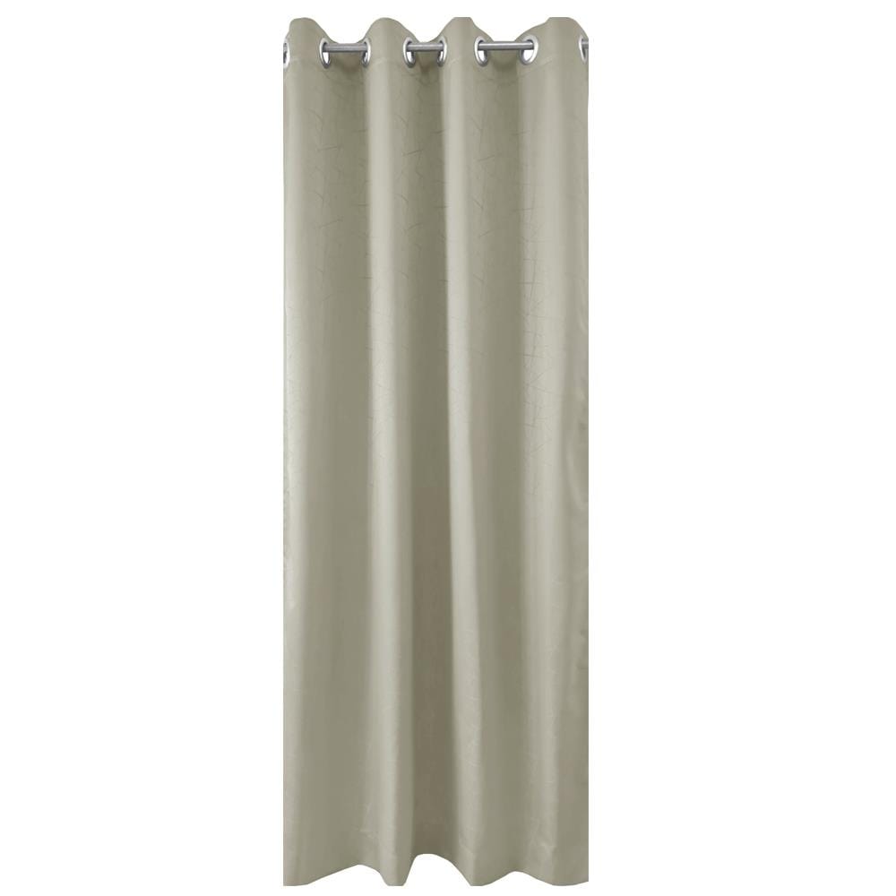 HLS CURTAIN EYELET LILY UV 140X280CM LIGHT BROWN