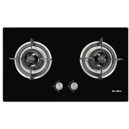ELBA GAS HOB EGH-N8042G(BK) 2BURNERS 4.8KW 76CM