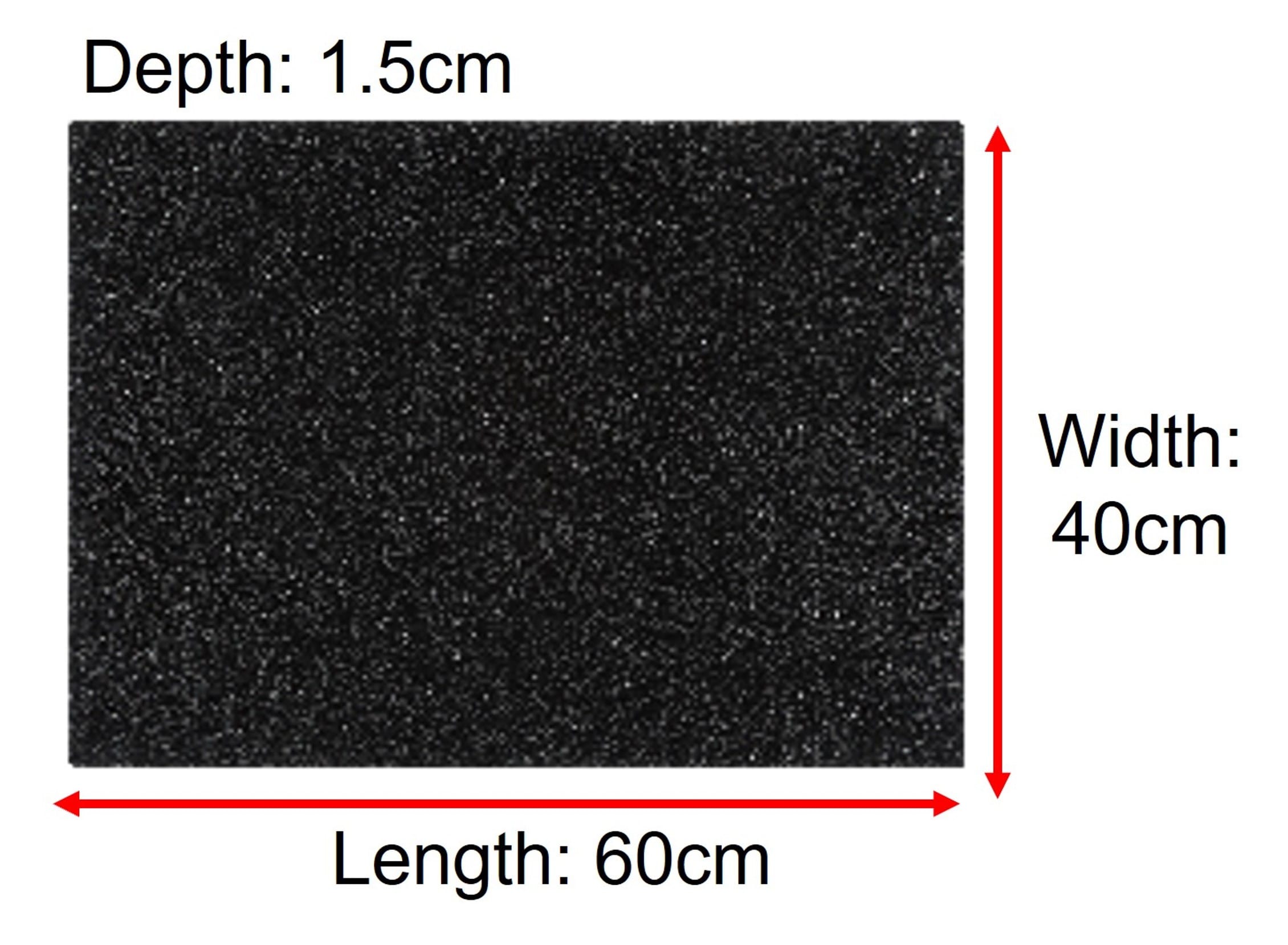 PVC COIL MAT W40 X L60 X 1.5CM SPIKE BACK
