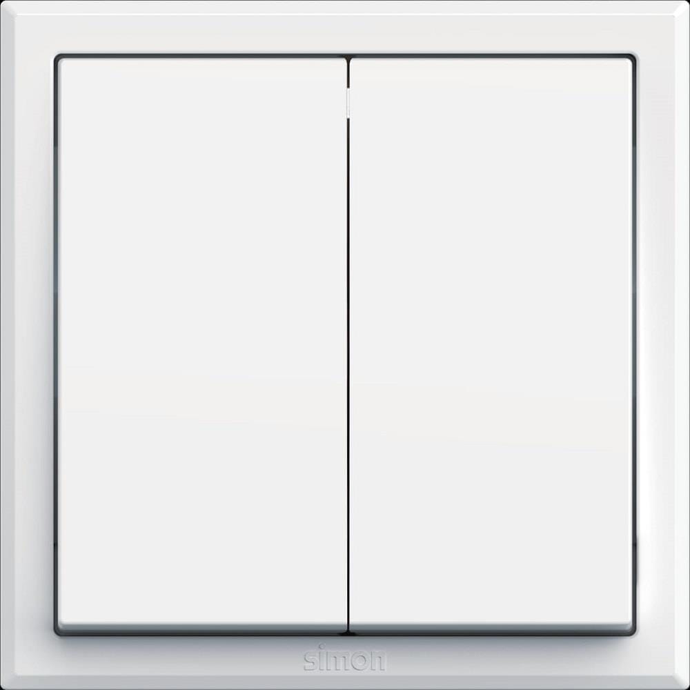 10A 2 GANG 2 WAY SWITCH 301022B WHITE SIMON
