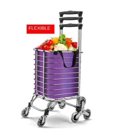 FOLDABLE SHOPPING CART OKURA 8-WHEEL 40KG