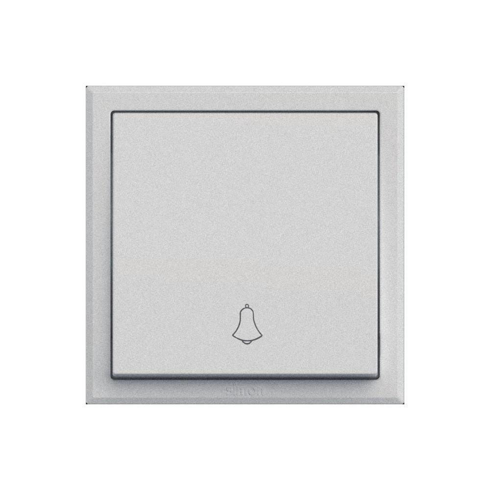 10A 1GANG 1WAY DOOR BELL SIMON 306301 SILVER