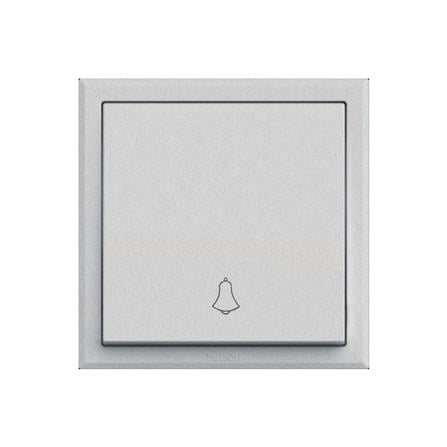 10A 1GANG 1WAY DOOR BELL SIMON 306301 SILVER